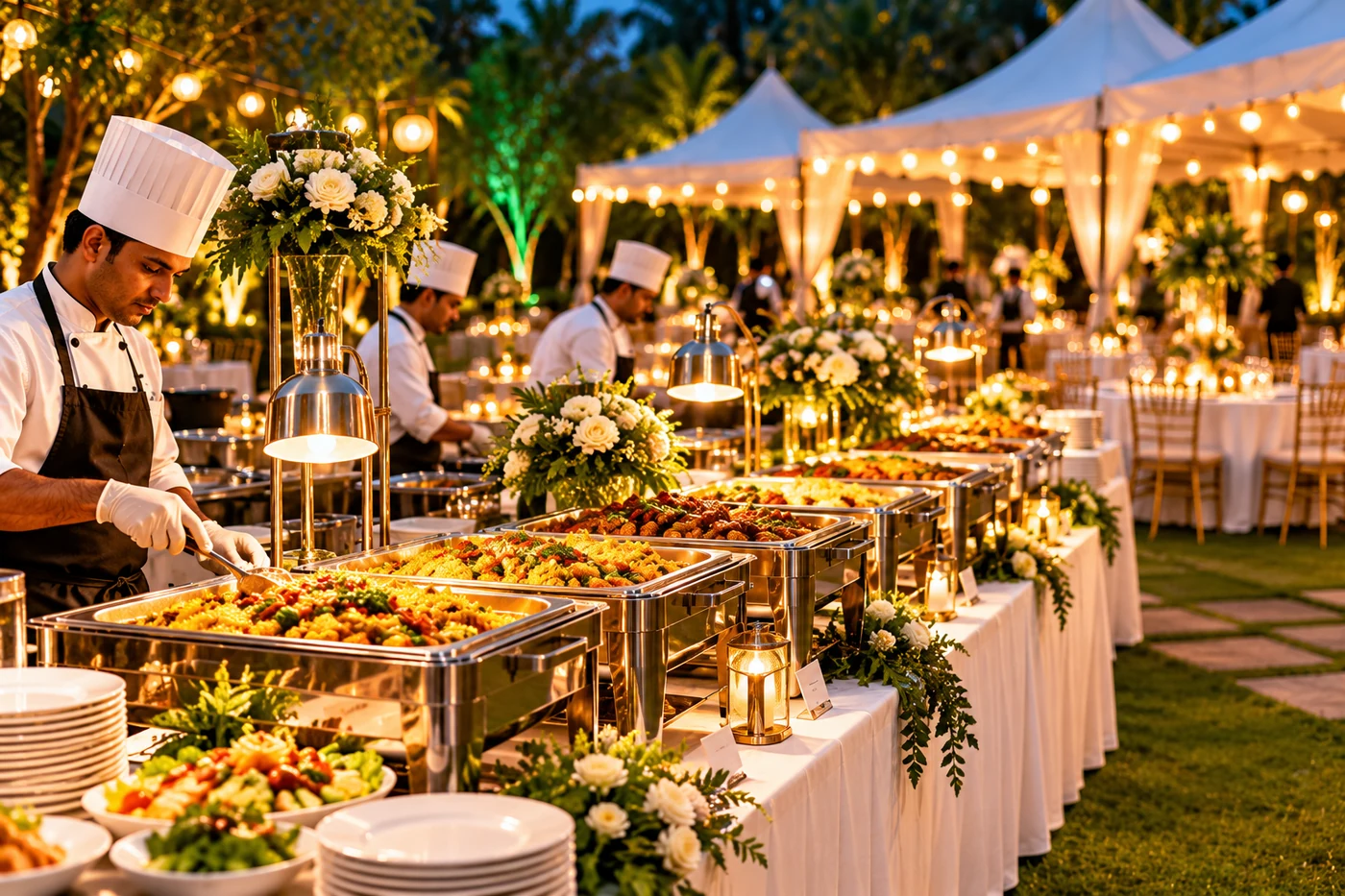 Outdoor catering
